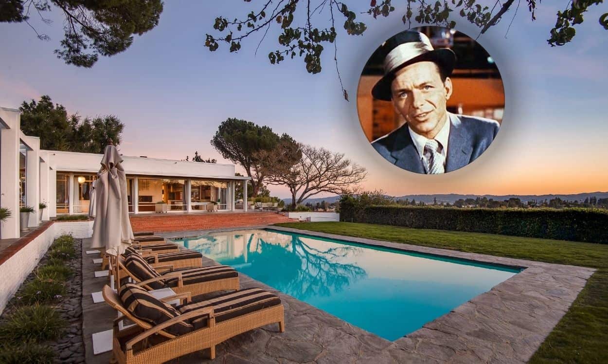 frank sinatra's former house is now for sale