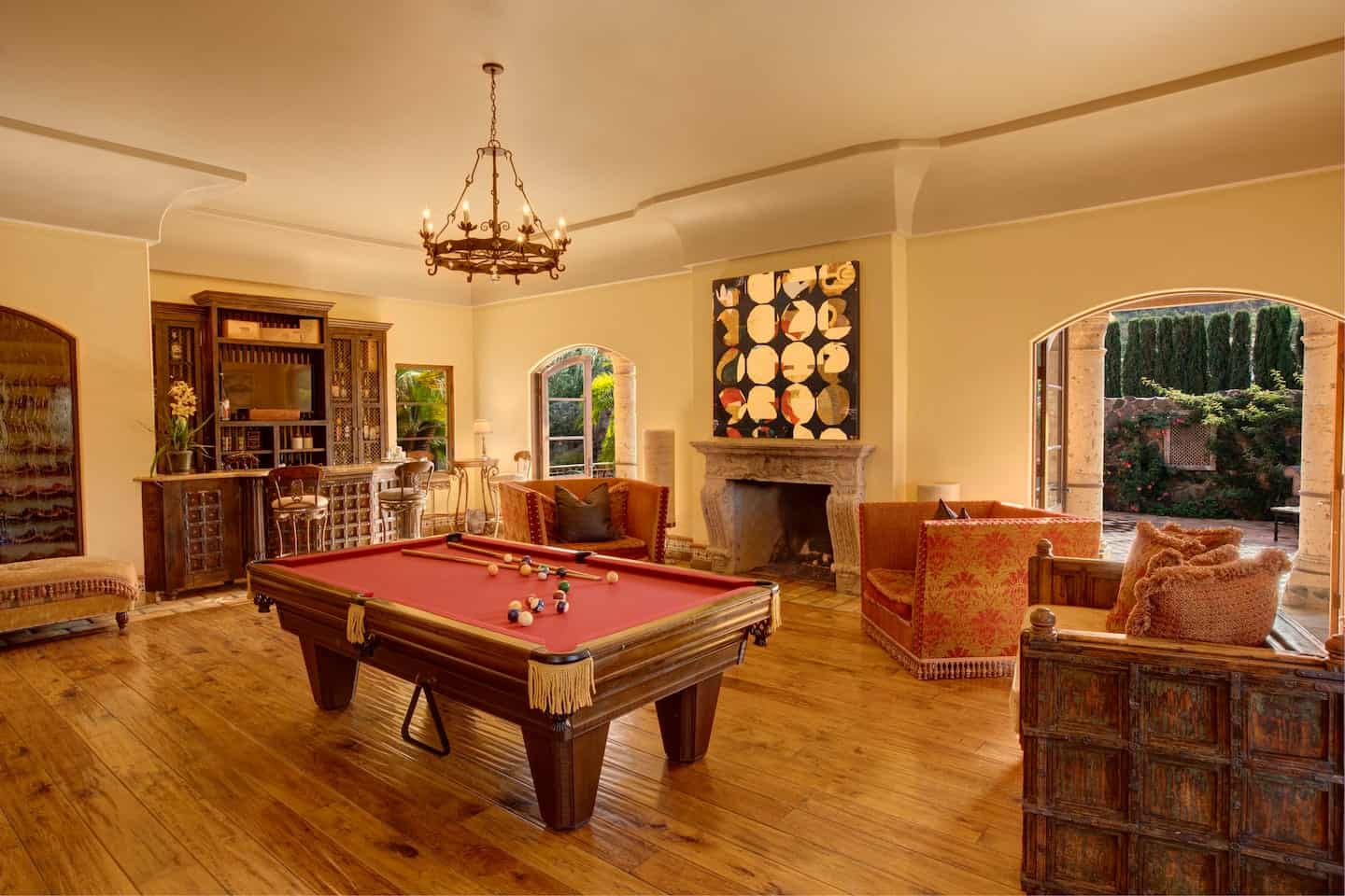 inside the real bachelor mansion in california 