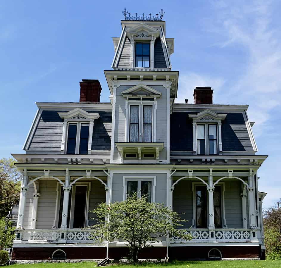 The historic Jones P.Veazie House in Bangor, Maine, bears a striking resemblance to the house in the iconic It movie. 