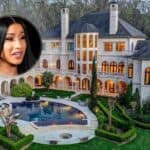 Rapper Cardi B's palatial mansion in Atlanta