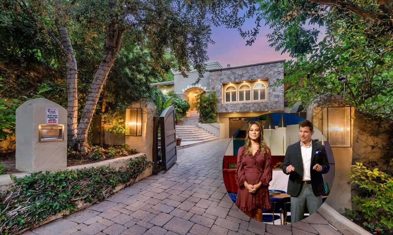 vanessa and nick lachey's house in encino, los angeles is for sale