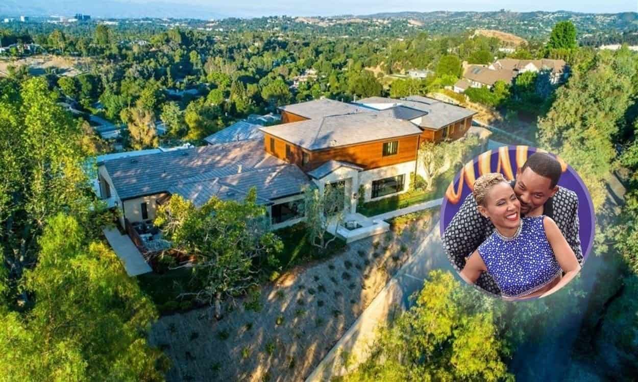 jada and will smith and their house in hidden hills, los angeles