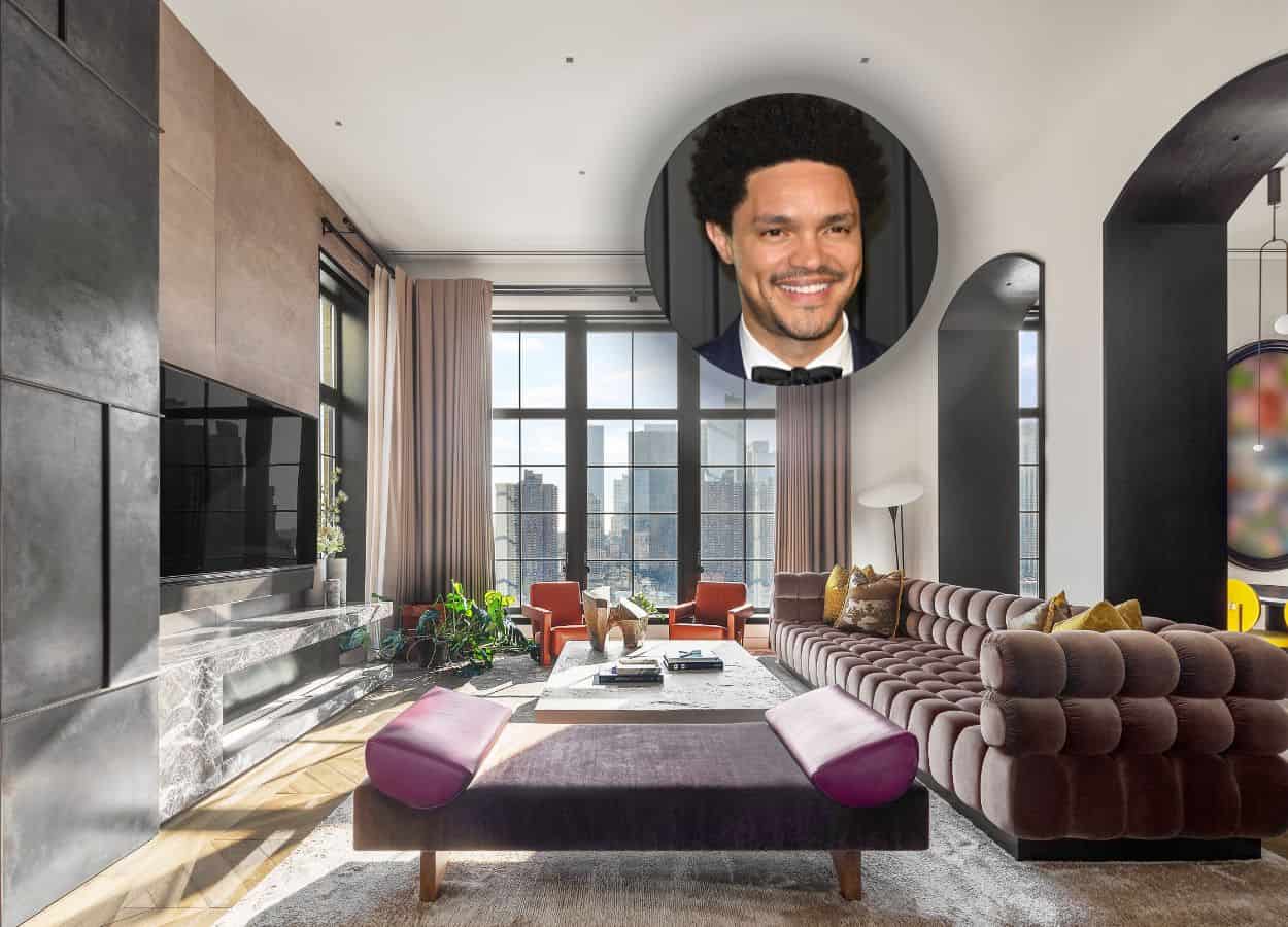 Trevor Noah and his penthouse in New York City