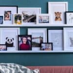 creating a beautiful photo wall