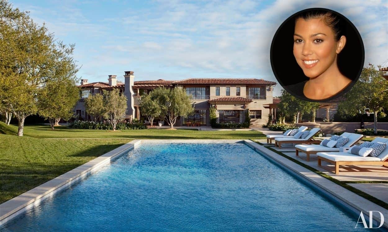 Kourtney Kardashian house in Calabasas