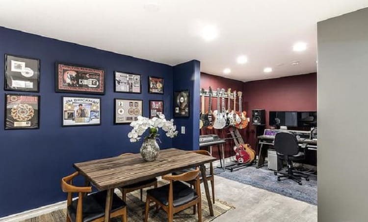 Tom Petty's former recording studio inside Selena Gomez's house