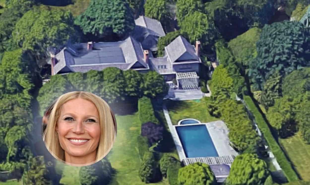 Gwyneth Paltrow's house in East Hampton.