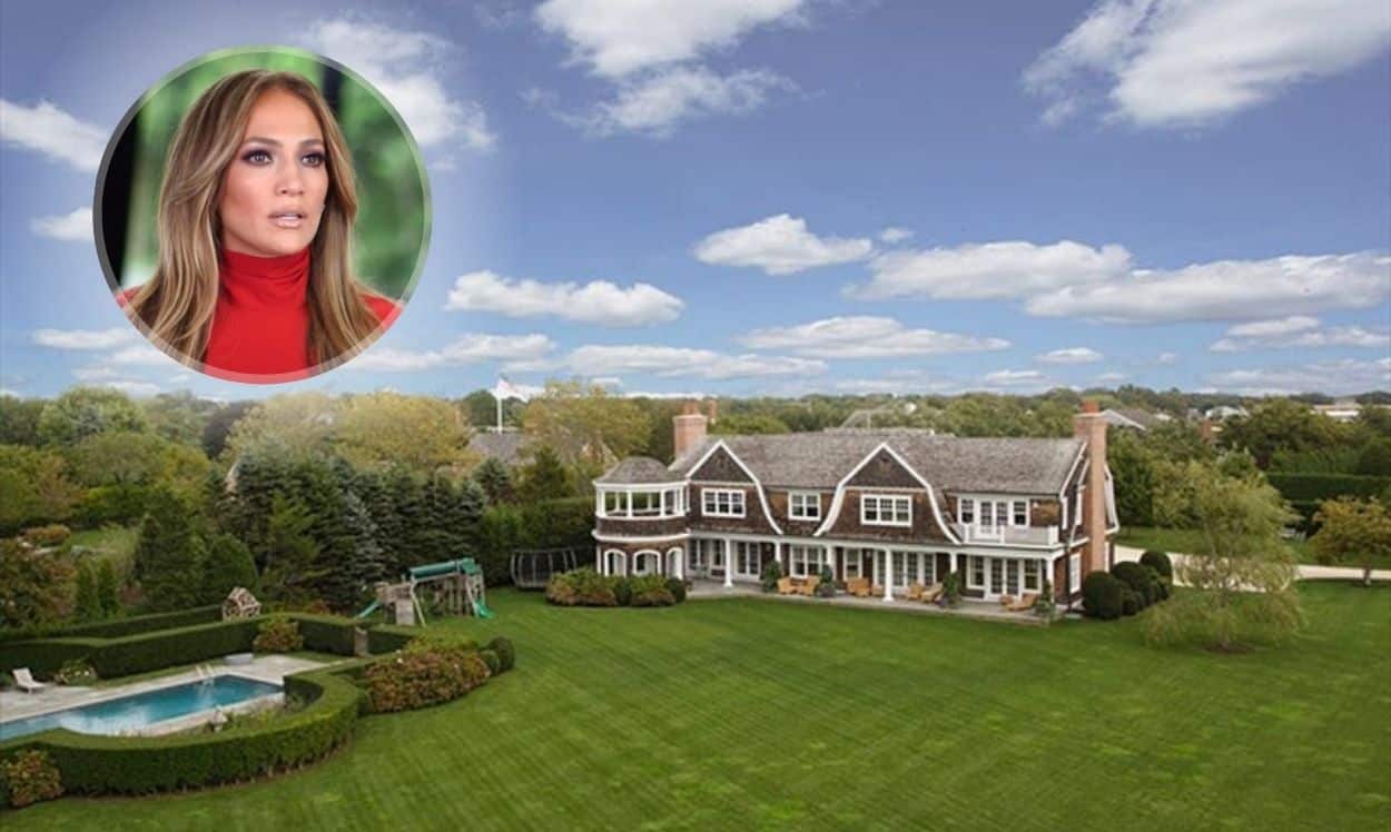 Jennifer Lopez's house in Water Mill, in the Hamptons.