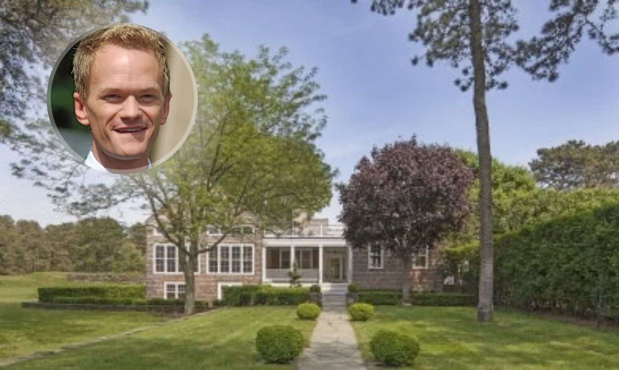 Neil Patrick Harris' house in East Hampton.