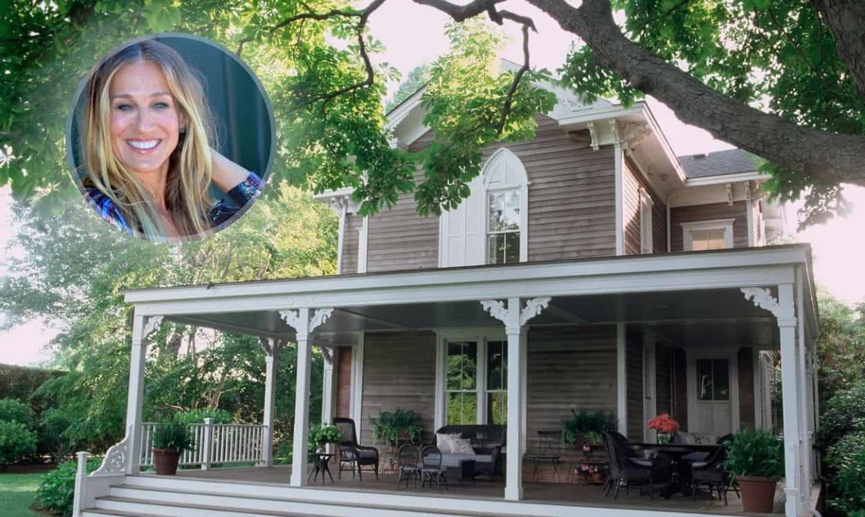 Sarah Jessica Parker's house in Bridgehampton.