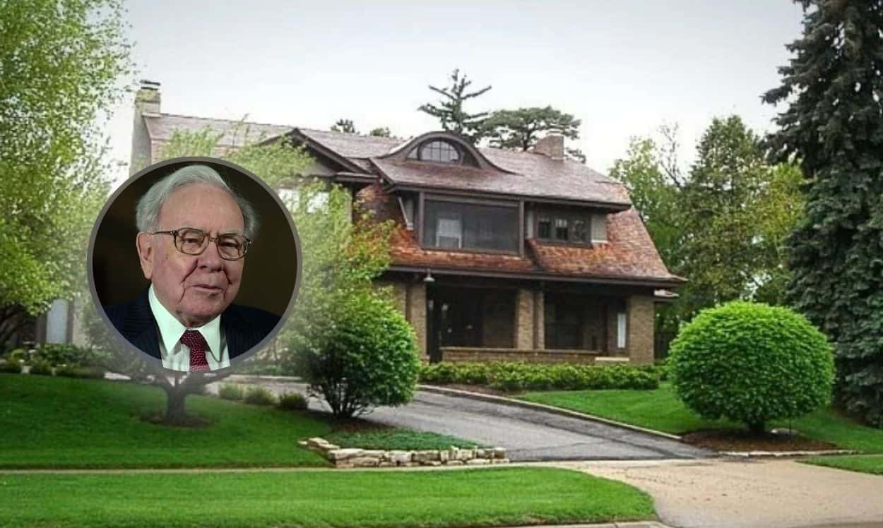 Warren Buffett's house in Omaha, Nebraska