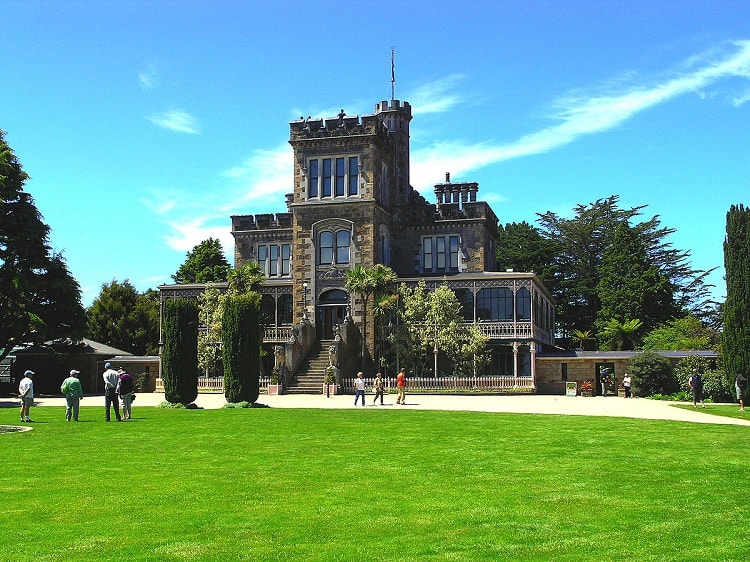 Larnach Castle, the real-life castle from The Royal Treatment, in New Zealand