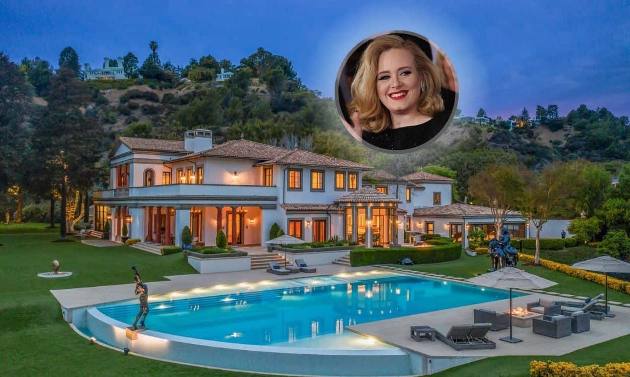 Adele and her new luxury mansion