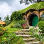 the real hobbit house in New Zealand