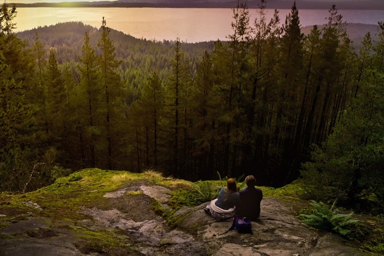 Scene from the popular Netflix show Virgin River, which was filmed entirely in and around Vancouver, in Canada.