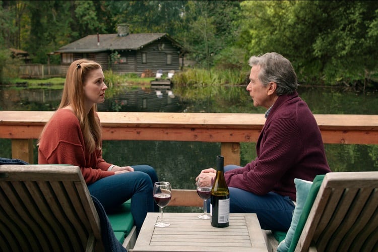 Many Virgin River scenes were filmed in a public park set in the North Vancouver neighborhood of Edgemont Village.