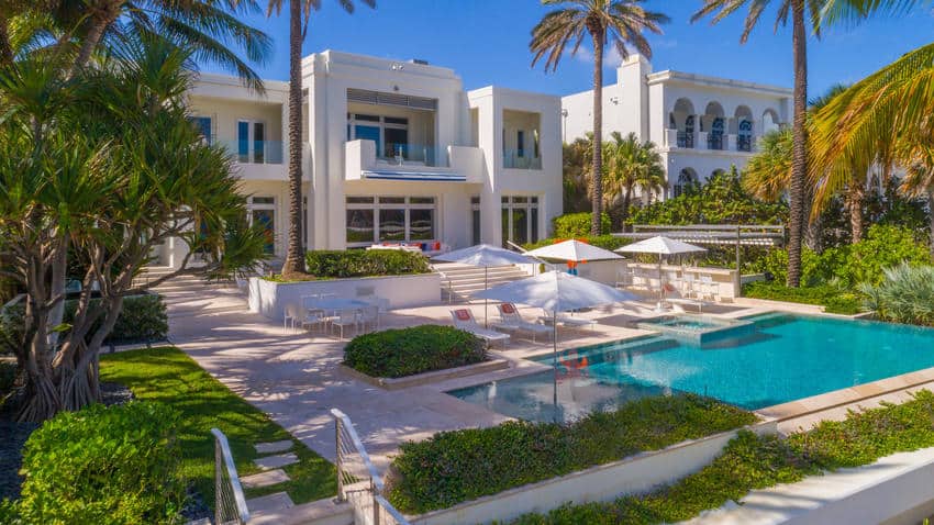 Grant Cardone's main residence in Miami, Florida. 