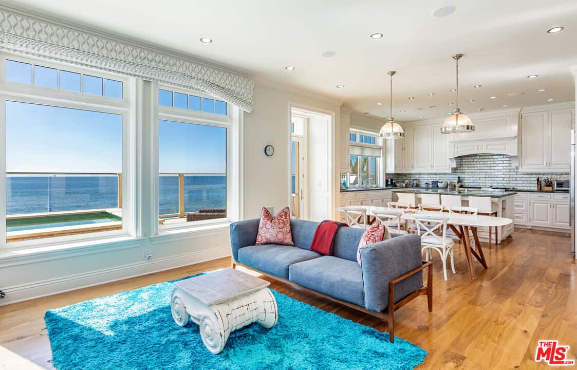 Kitchen Inside Grant Cardone's new house in Malibu, Calif.