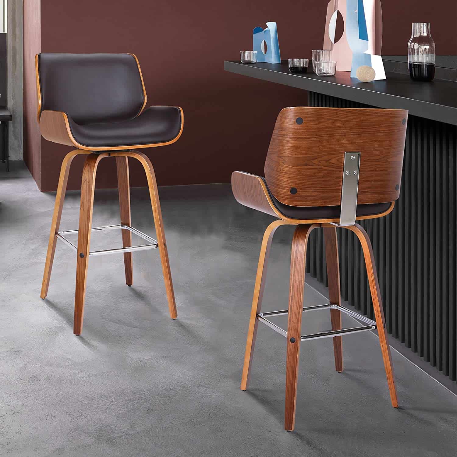 12 MidCentury Modern Bar Stools to Take Your Kitchen to the Next Level