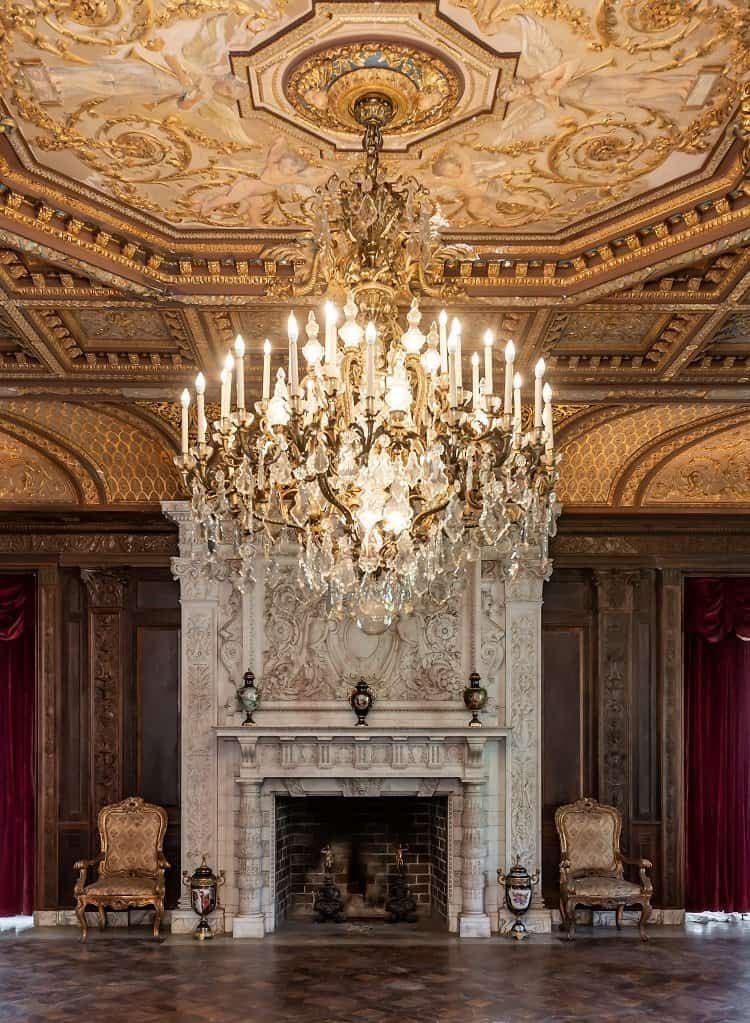 The ball room of Winfield Hall.