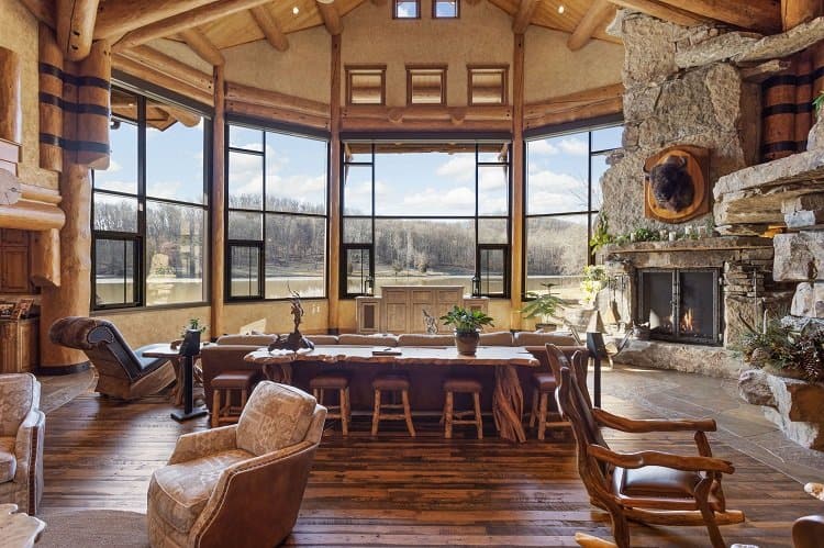 inside Tony Stewart's ranch home