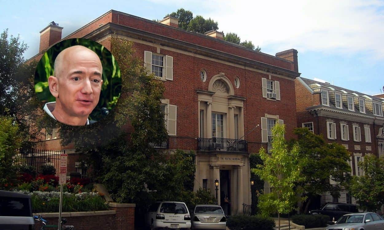 Jeff Bezos and his house in Washington, DC