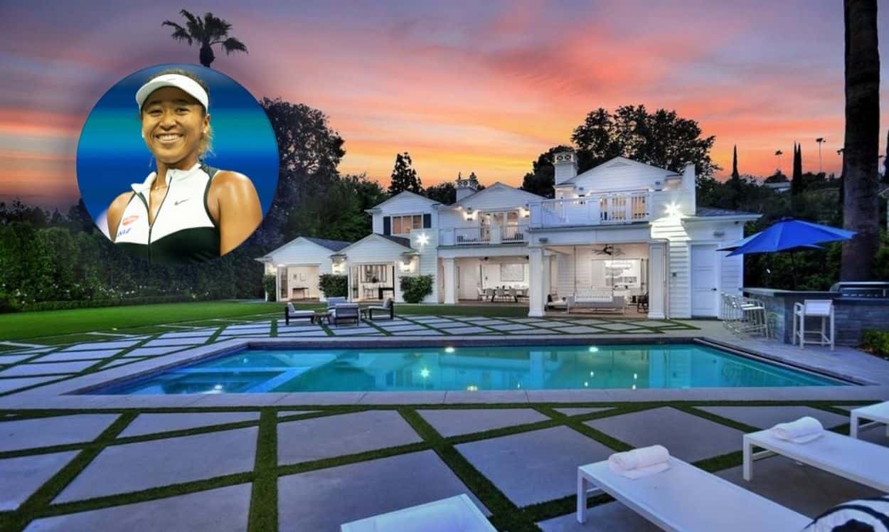 Pro tennis player Naomi Osaka and her Los Angeles house