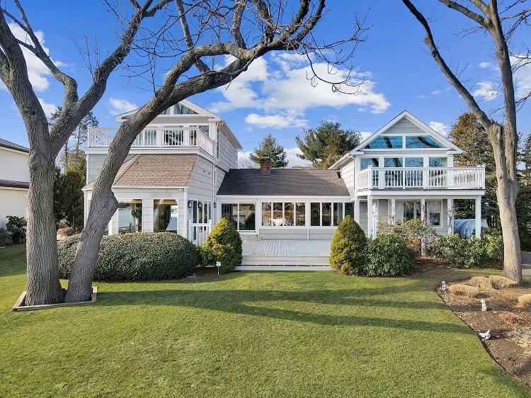 exterior of Nile Rodgers' house in Westport CT