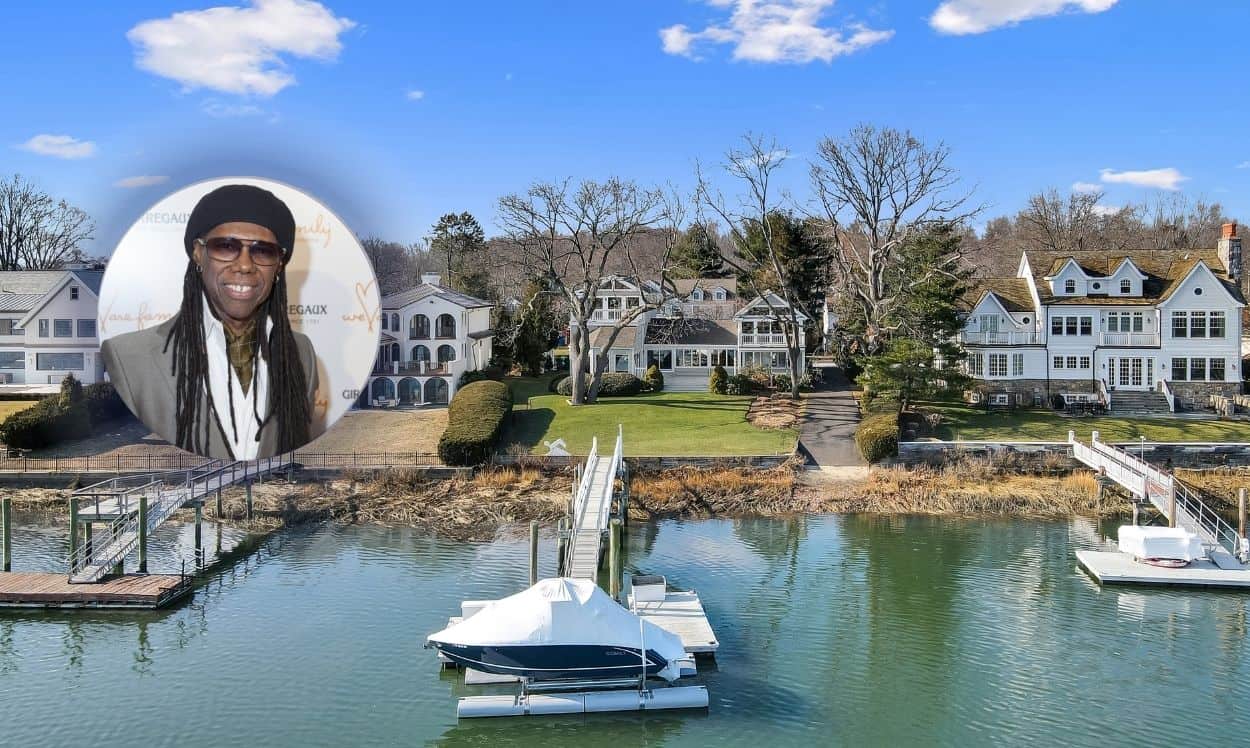 Nile Rodgers and his waterfront house in Westport Connecticut