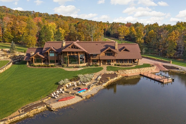 tony stewart ranch and lake