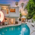 singer Doja Cat and her house with a pool in Beverly Hills