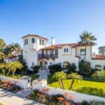 Exterior of a Spanish Revival house known as Coronado Castle