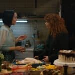 Nadia and Maxine inside the apartment from Russian Doll on Netflix