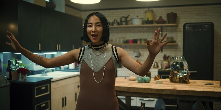 Greta Lee as Maxine in episode 201 of Russian Doll.