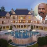 Steve Harvey and his house in Atlanta