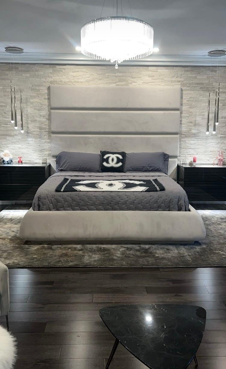 Inside Bhad Bhabie's ultra-stylish Chanel-branded bedroom.