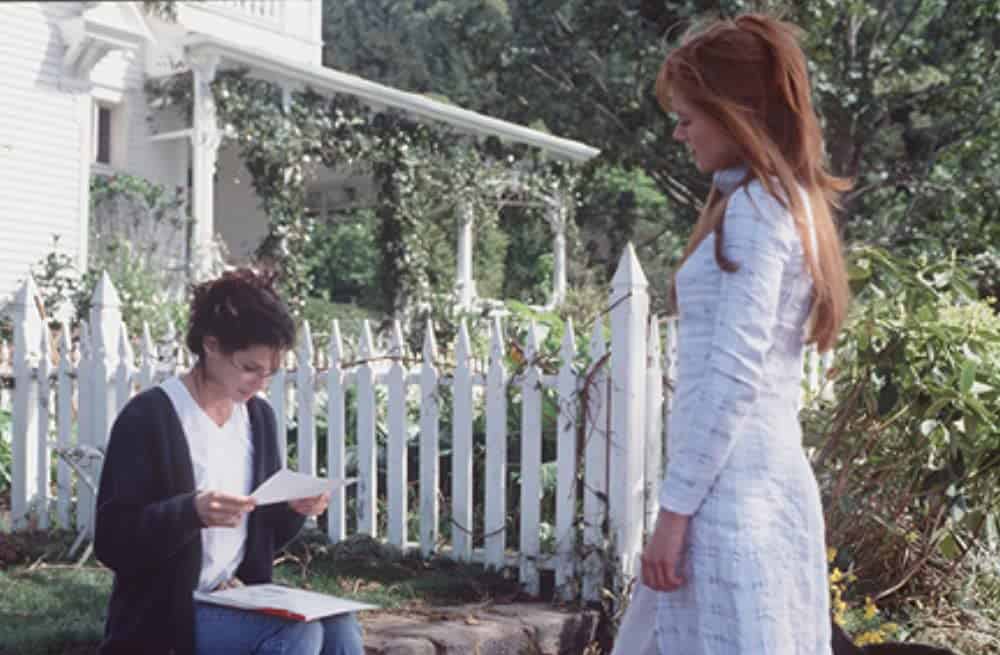 Outside of the Practical Magic house.