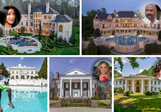 The biggest celebrities that live in Atlanta & their million-dollar mansions