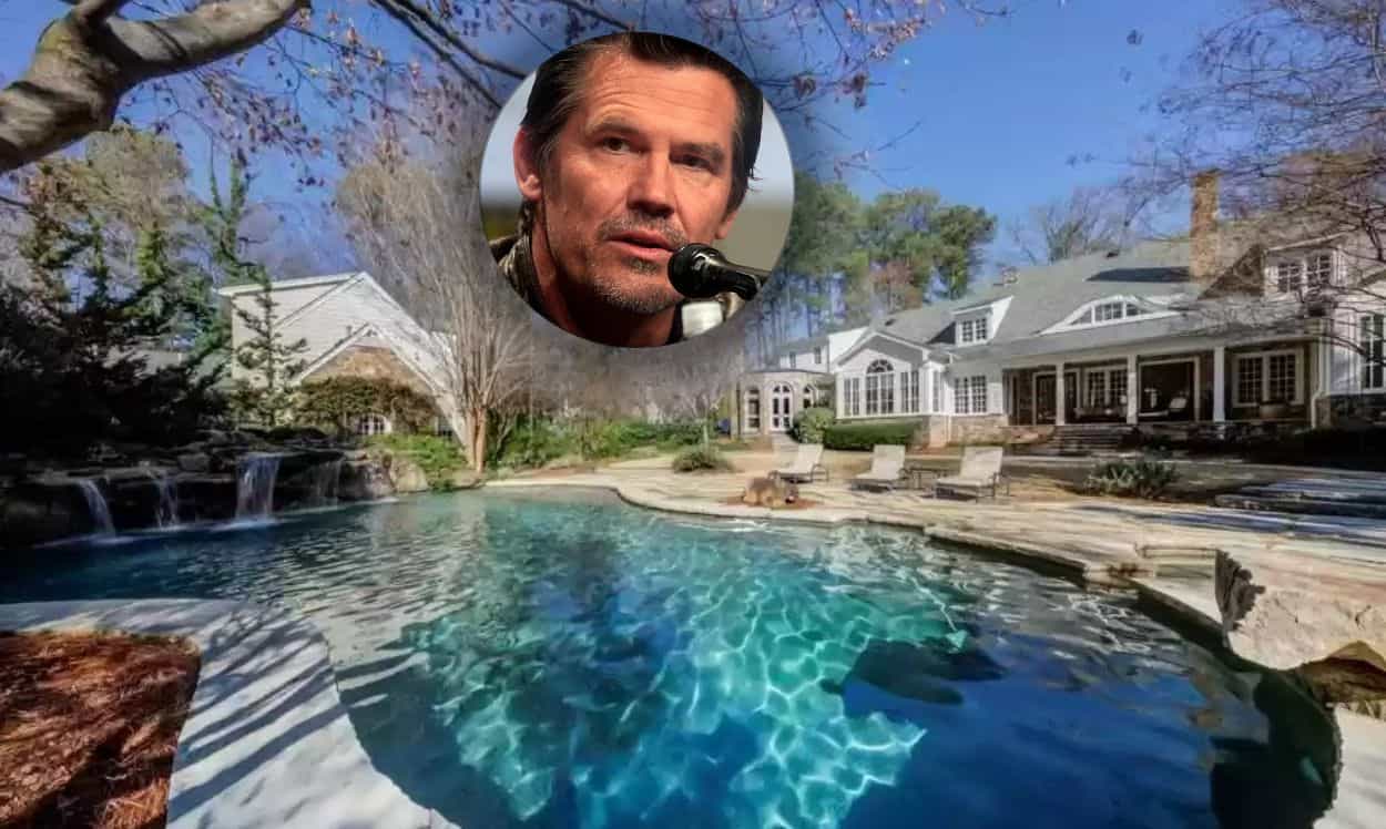 Josh Brolin's house in Atlanta, set in the posh neighborhood of Buckhead. 