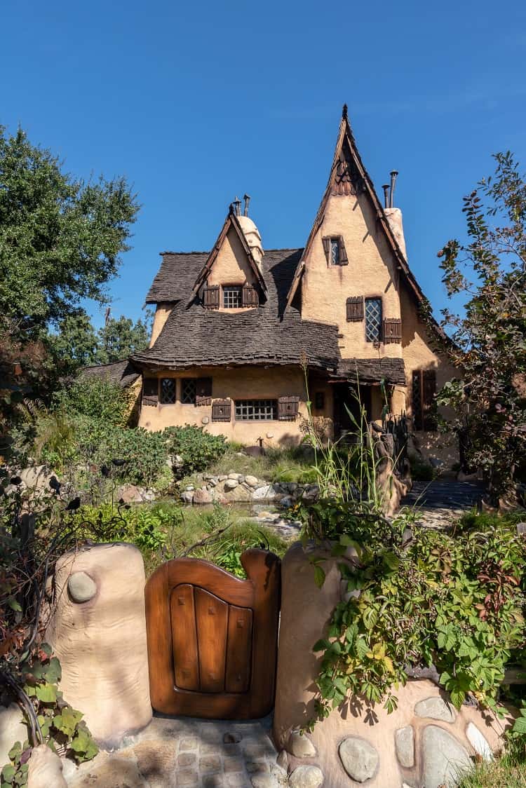 Spade, the witch's house in Beverly Hills, one of Los Angeles' most recognizable homes. 