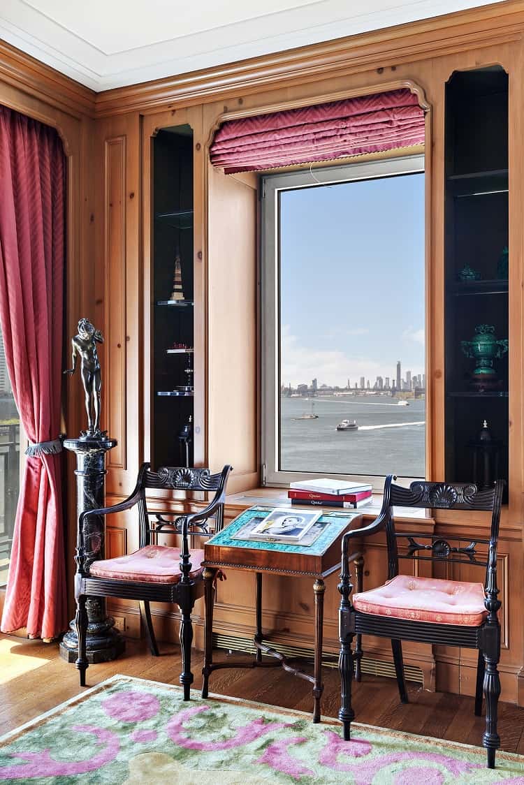 river views from Greta Garbo's apartment