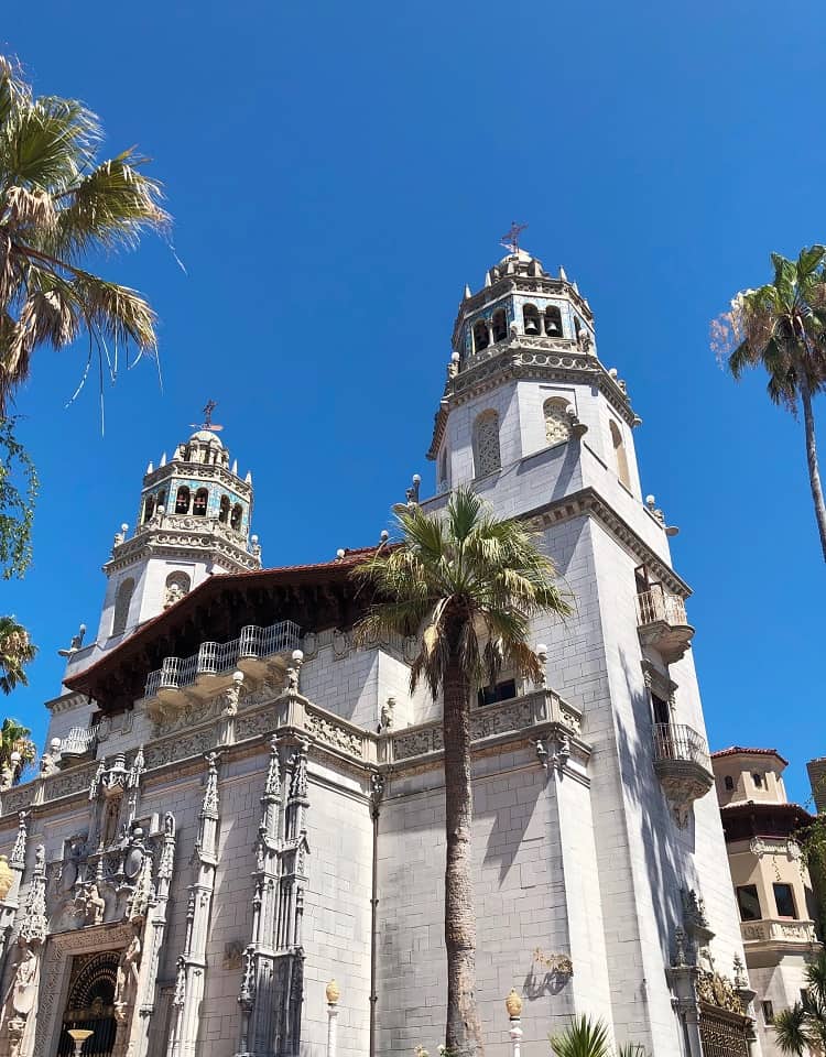 The visitor center at Hearst Castle in San Simeon, Calif. 