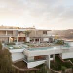 a modern mansion with city views is the most expensive house in Bel Air, California
