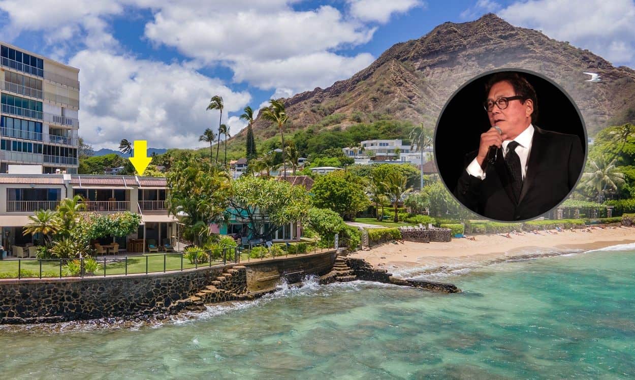 Rich Dad, Poor Dad author Robert Kiyosaki and his house in Oahu, Hawaii