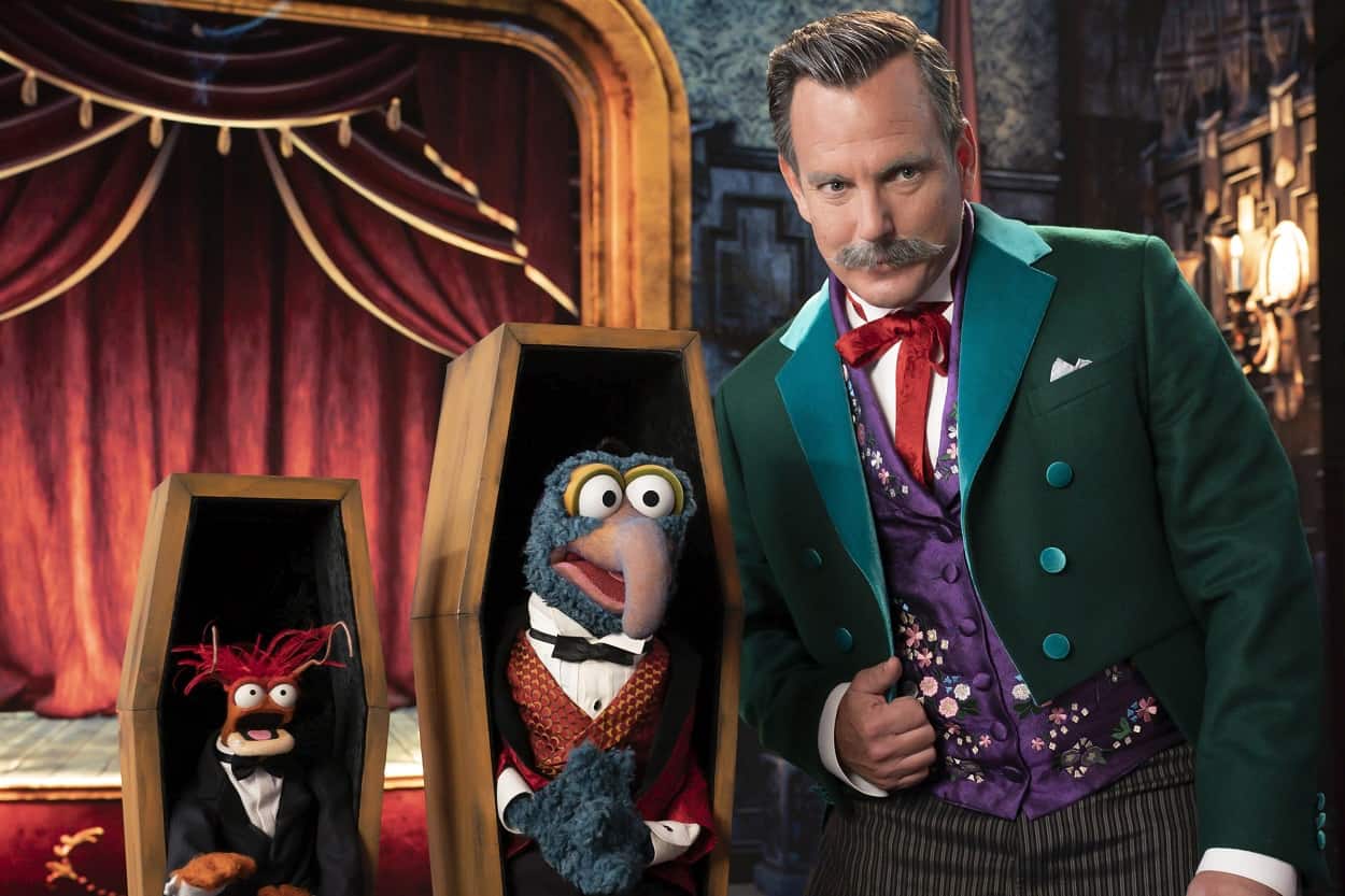 Will Arnett in the Muppets Haunted Mansion movie