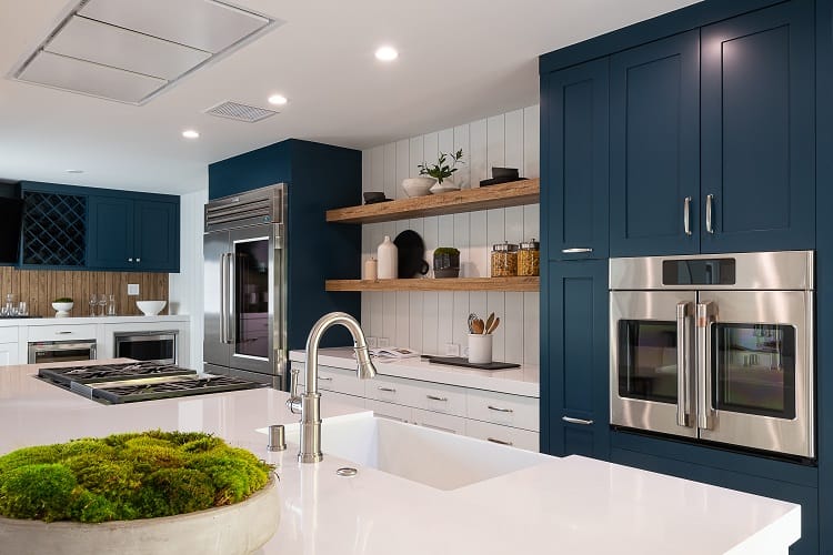 Valerie Bertinelli's kitchen, where she filmed three seasons of Valerie's Home Cooking.