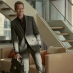 Neil Patrick Harris as Michael Lawson in episode 101 of Uncoupled, touring a luxury apartment