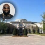 Rapper Rick Ross and his house in Atlanta