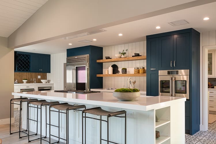 Valerie Bertinelli's kitchen, where she filmed three seasons of Valerie's Home Cooking.