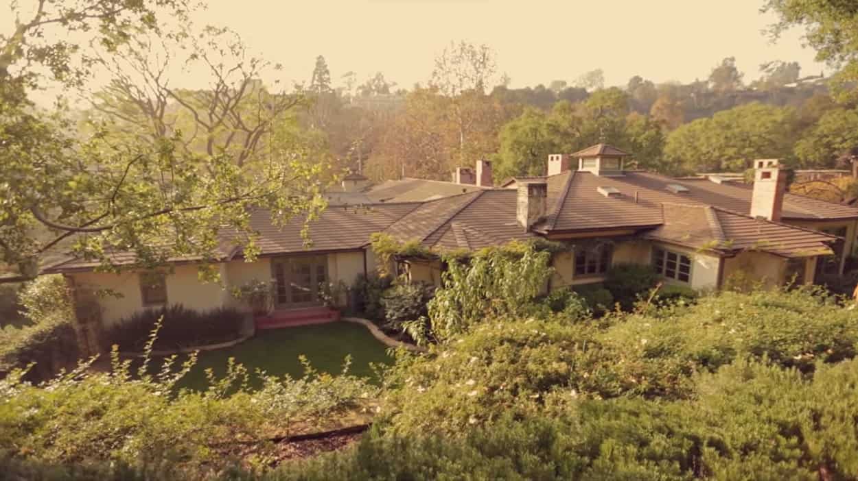 The main residence at the Moraga Vineyards and Estate, owned by Rupert Murdoch since 2013.